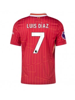 Liverpool Luis Diaz #7 Domaci Dres 2024-25 Kratak Rukavima